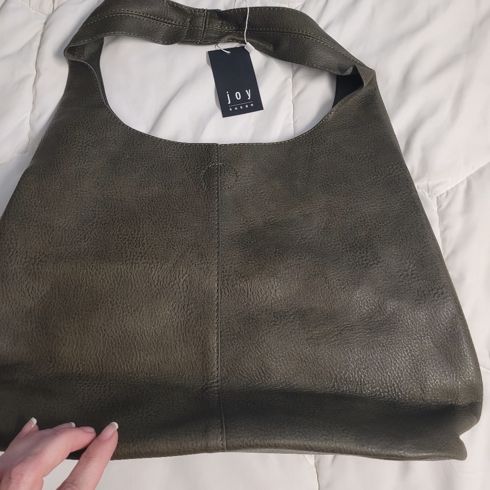 Joy Susan gray Hobo bag